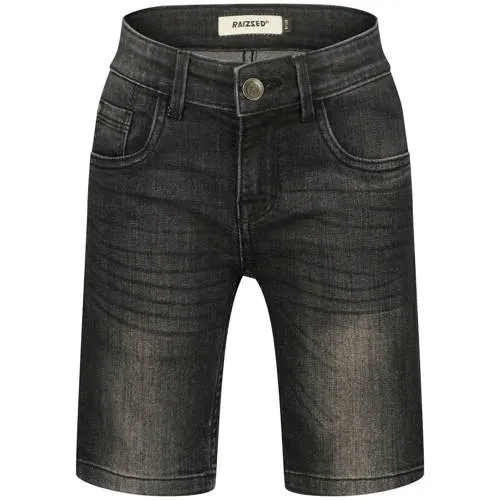Raizzed denim short zwart Black