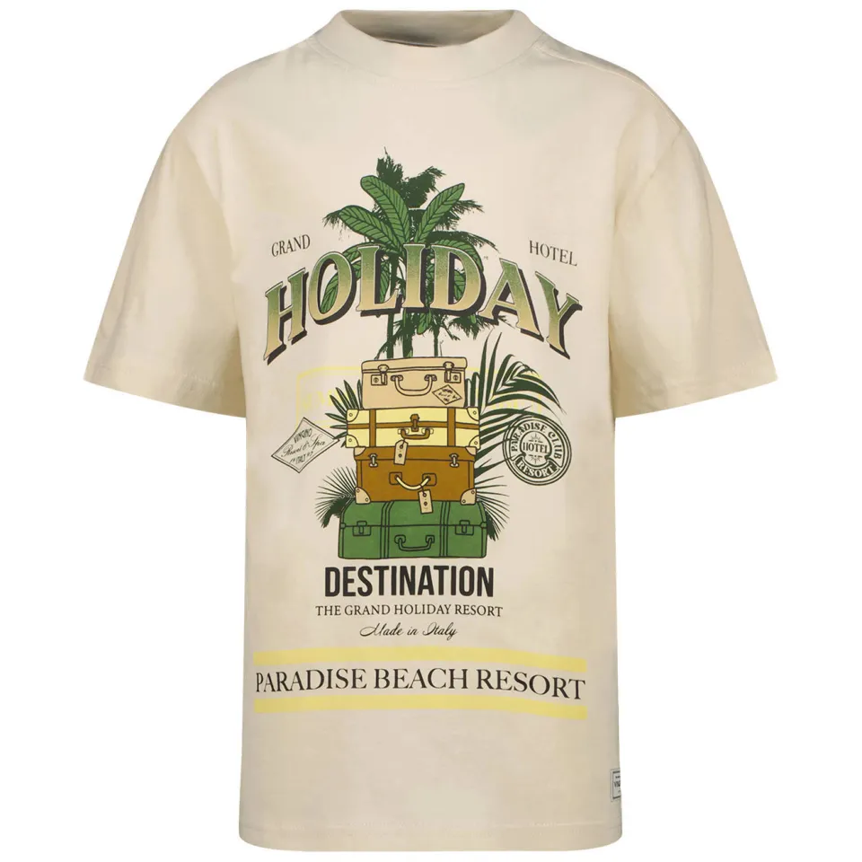 Vingino T-shirt beige met print, foto 2