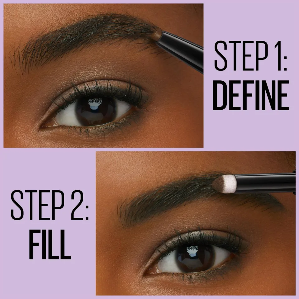Maybelline New York Express Brow Duo wenkbrauwpotlood bruin, foto 4
