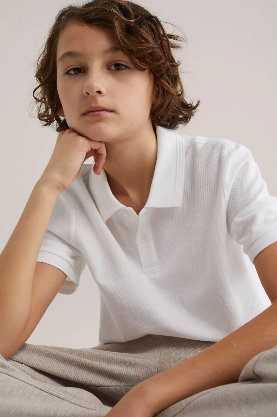 WE Fashion polo wit, foto 6