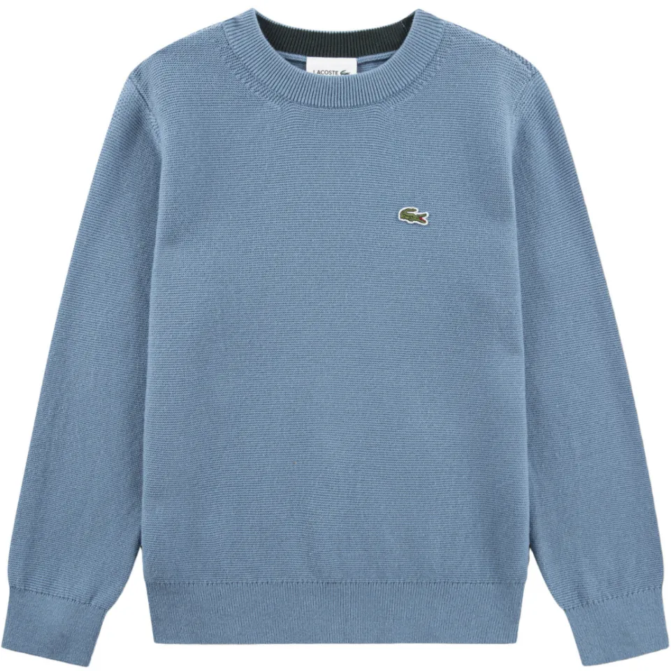Lacoste sweater met logo - blauw, foto 3