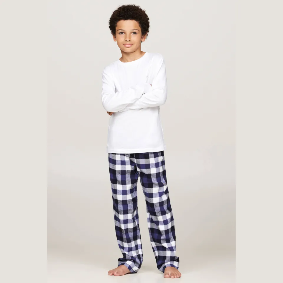 Tommy Hilfiger longsleeve donkerblauw set van 2, foto 5