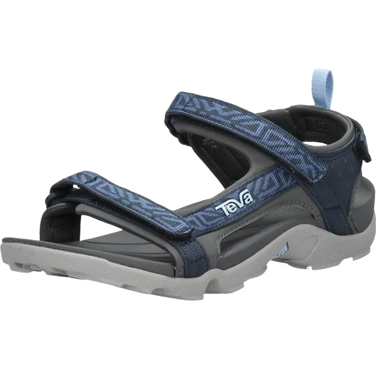 Teva Tanza platte sandalen blauw, foto 4