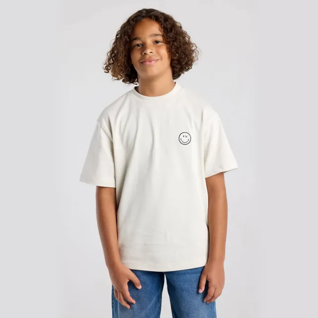 America Today Everon Jr t-shirt met backprint wit, foto 5