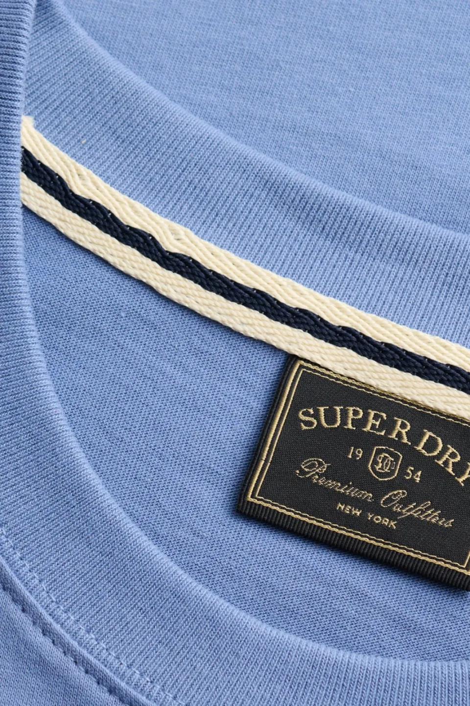 Superdry slim fit gemêleerd T-shirt - blauw, foto 7