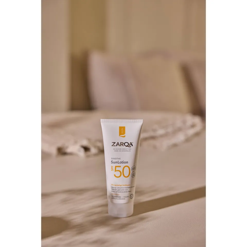 Zarqa Sensitive zonnelotion SPF50 50 ml, foto 4