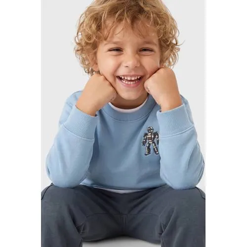 s.Oliver sweater - lichtblauw, foto 2
