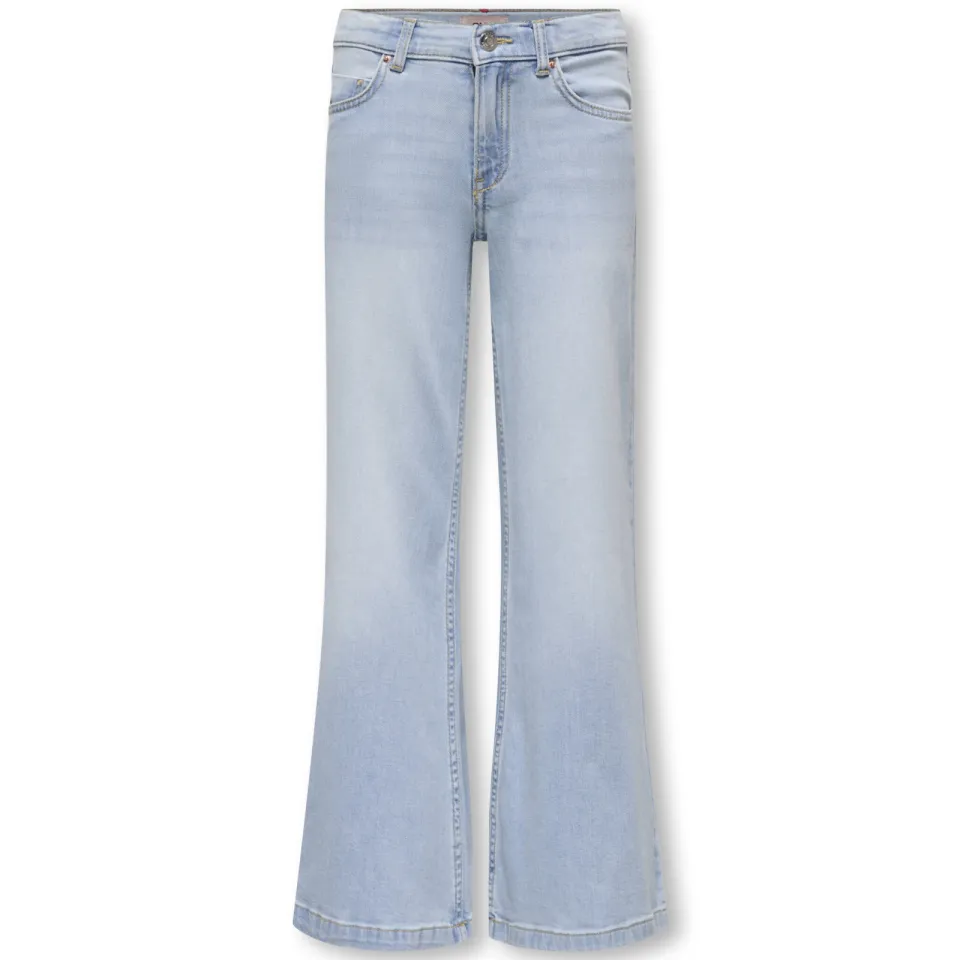 KIDS ONLY GIRL wide leg jeans light blue denim, foto 2