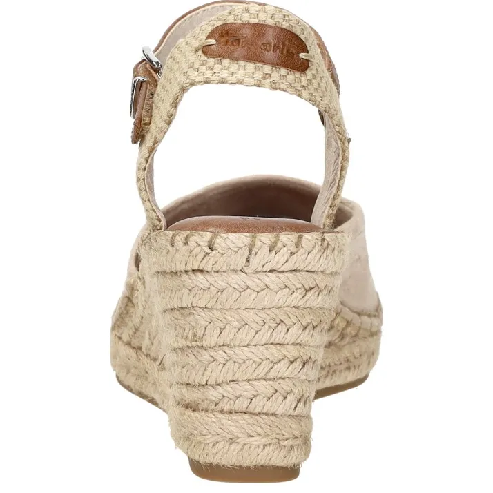 Tamaris espadrille sandaal beige, foto 4