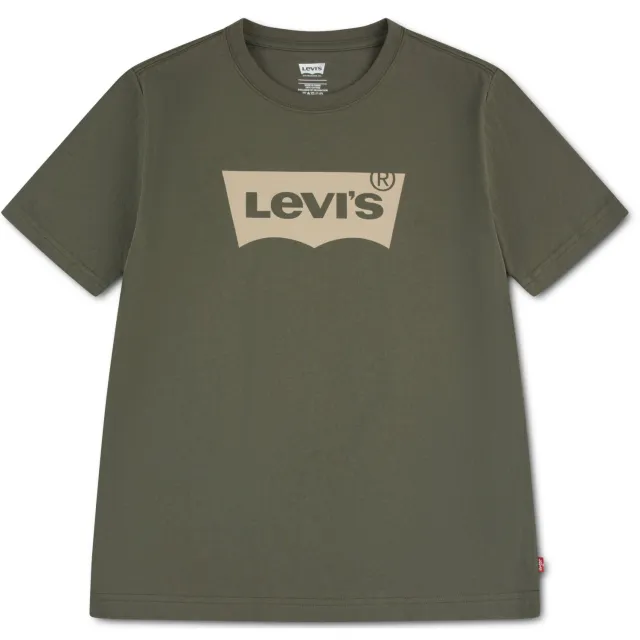 Levi's Kids t-shirt olijfgroen, foto 2