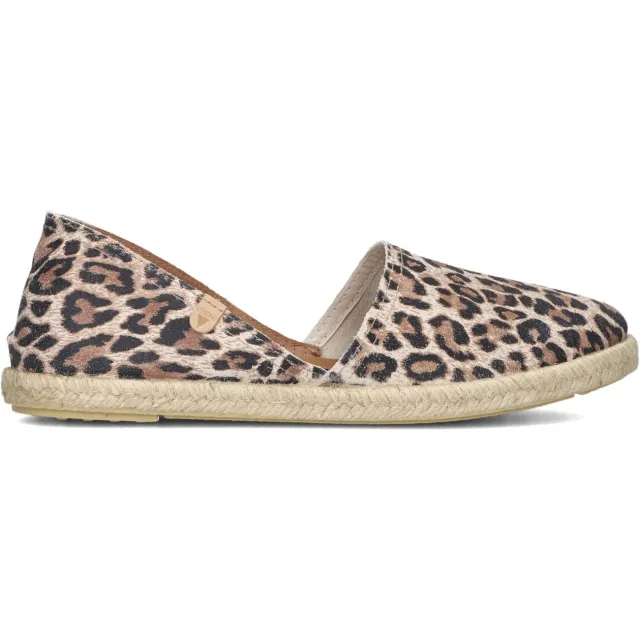 Verbenas Carmen espadrilles panterprint beige
