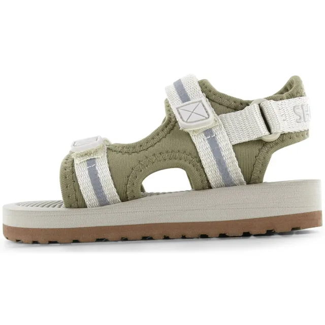 Shoesme Shoesme groene lichtgewicht sandaal Green Beige