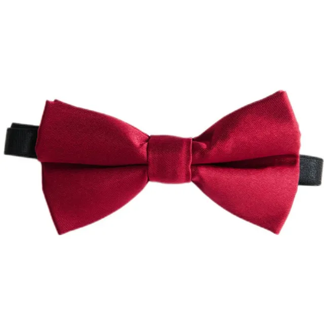 Shoeby vlinderdas rood Donkerrood