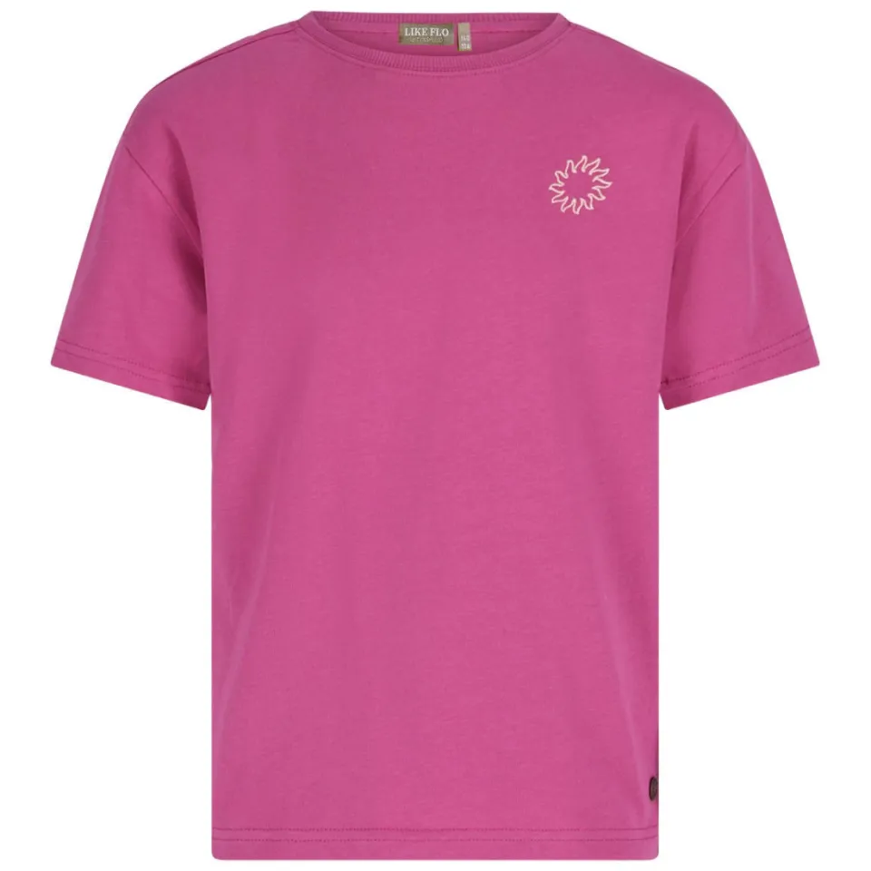 Like Flo Young t-shirt fuchsia, foto 3