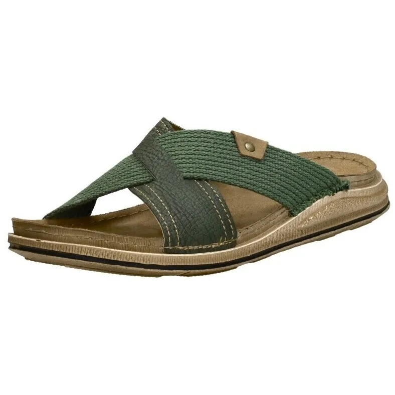Sub55 Open Teen slippers groen, foto 2
