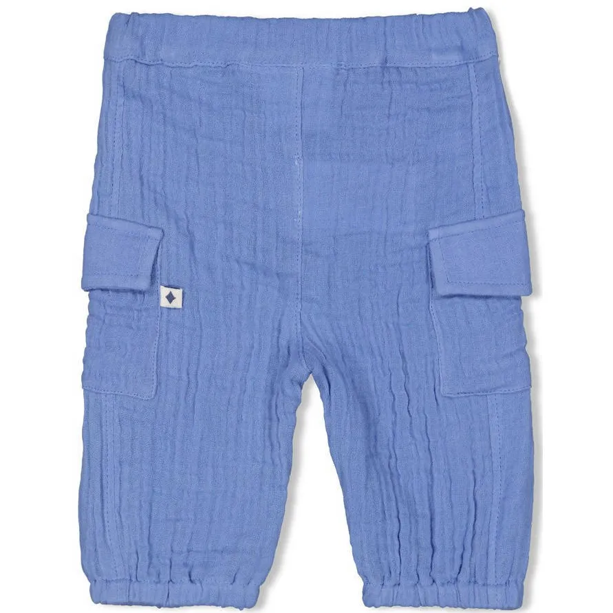 Feetje baby cargobroek Sssiesta blauw