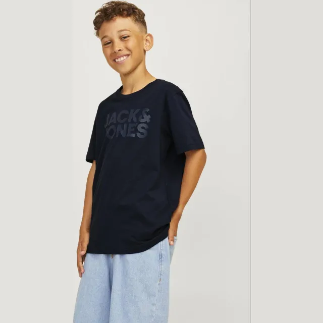 Jack & Jones JJECORP t-shirt marineblauw, foto 2