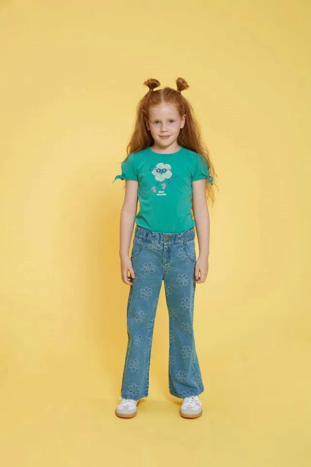 Jubel Rolling into Spring t-shirt groen