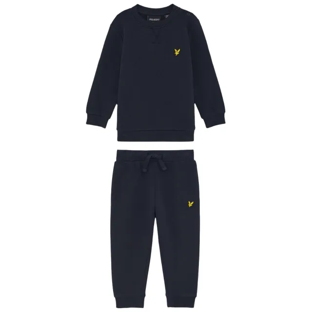 Lyle & Scott sweater en broek set - donkerblauw