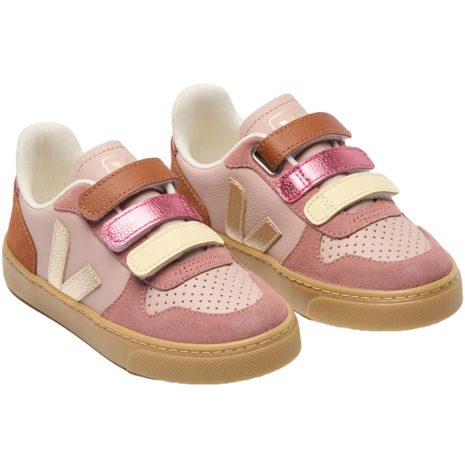 Veja Small V-10 sneakers lichtroze lichtroze/ecru, foto 3