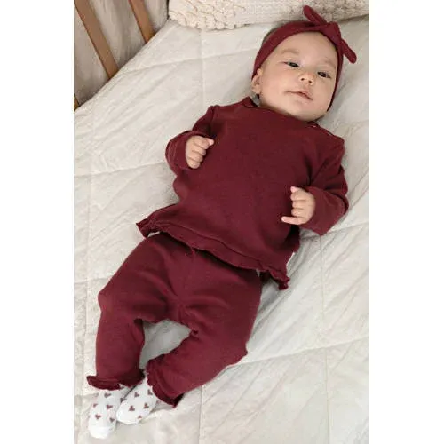 Feetje My Little Love longsleeve bordeaux, foto 4