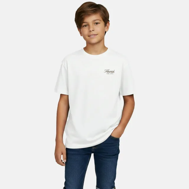 Cars t-shirt met backprint wit