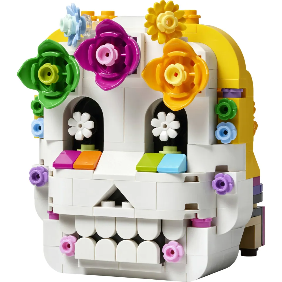 Lego Seasons and Occasions Altaar van de Doden Día de los Muertos Schedel Bouwpakket 40811, foto 2