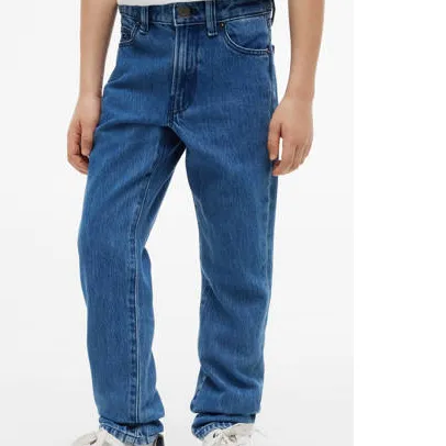 Tommy Hilfiger straight leg jeans - mediumblauw, foto 4