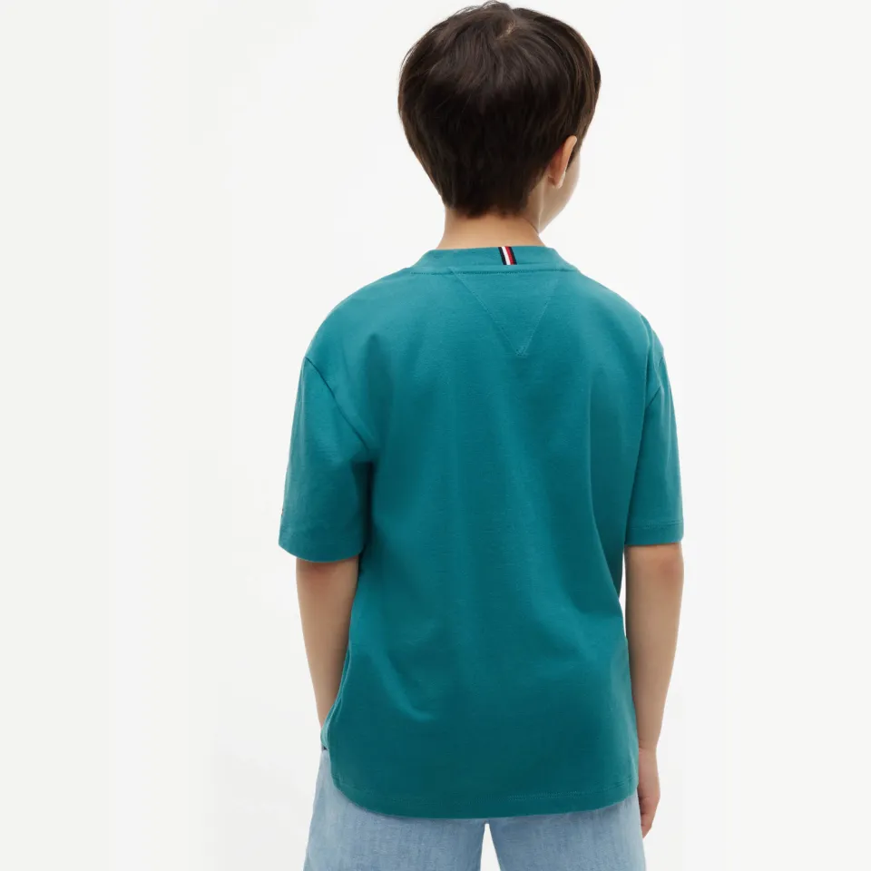 Tommy Hilfiger t-shirt petrol, foto 3