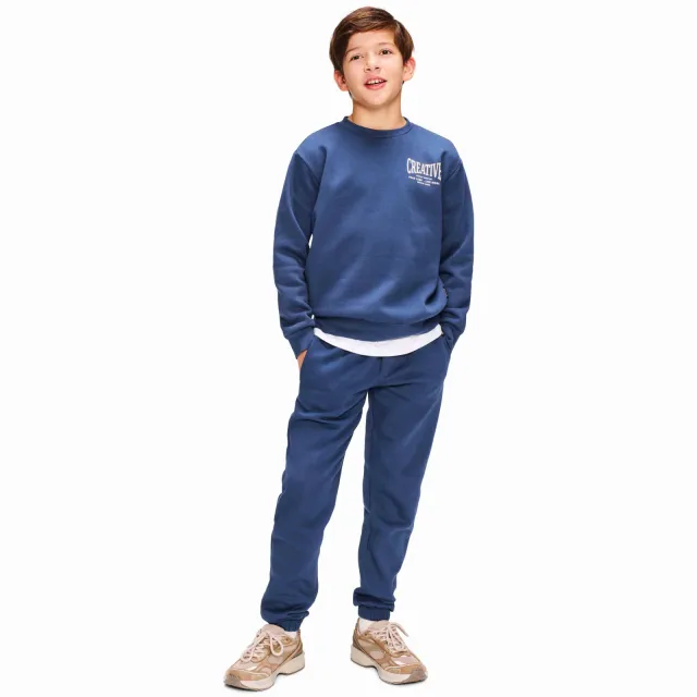 Retour Jeans Kasper joggingbroek donkerblauw