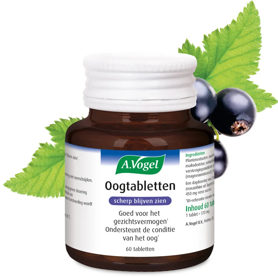 A.Vogel Oogtabletten Scherp Blijven Zien voedingssupplement, foto 2