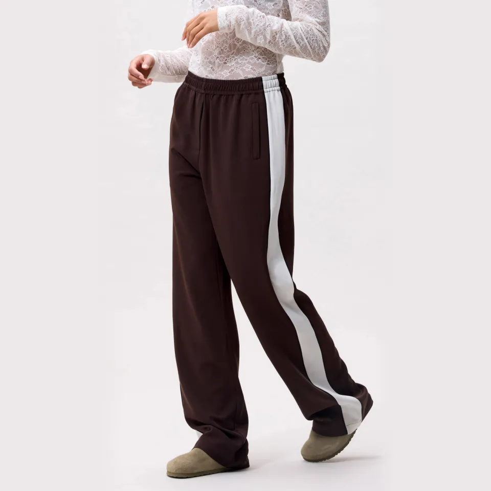 Catwalk Junkie wide leg broek - donkerbruin, foto 5