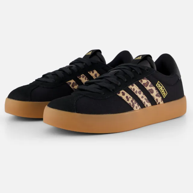 Adidas VL Court 3.0 sneakers dames zwart, foto 2