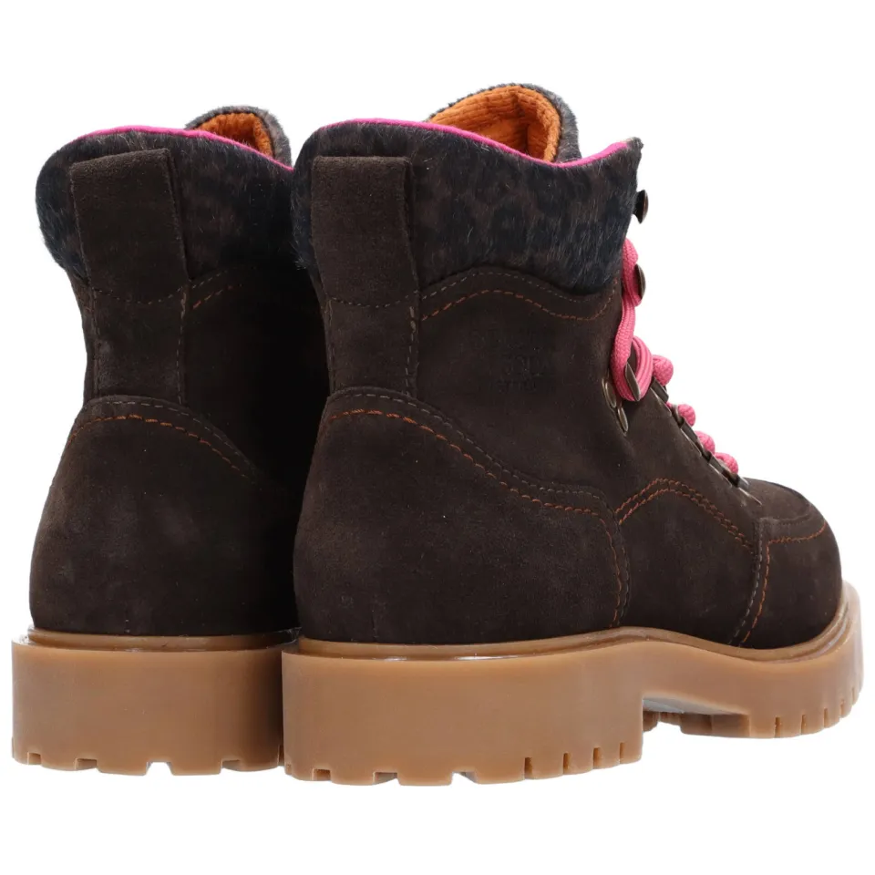 Scotch & Soda Toby suède veterboots met profielzool - donkerbruin, foto 2
