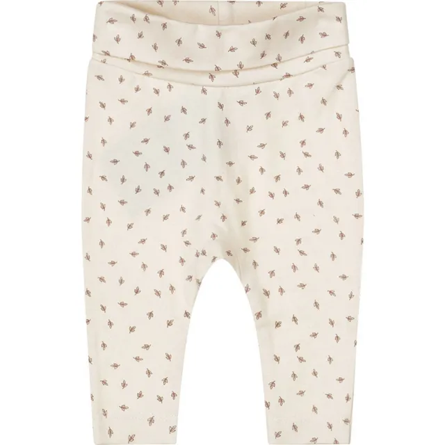 Dirkje broek met all-over print offwhite bruin, foto 2