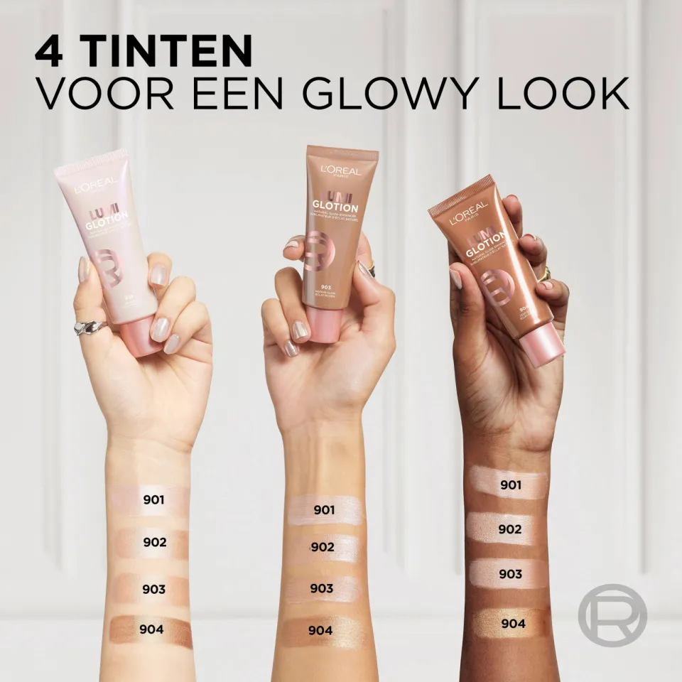 L'oréal Lumi Glotion highlighter 903 Medium Glow multicolor, foto 2