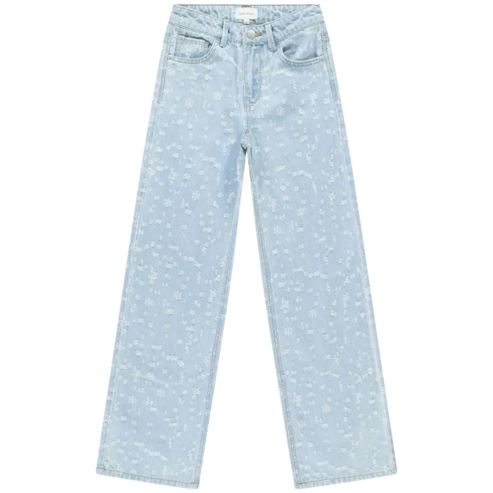 Cars Nawal regular waist regular fit jeans light blue denim, foto 2