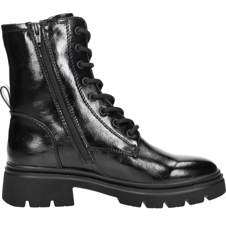Sub55 veterschoenen hoog zwart