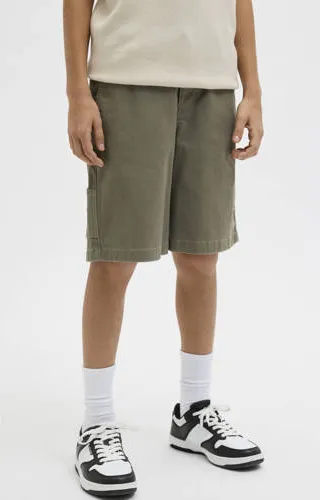 Jack & Jones casual korte broek olijfgroen, foto 6