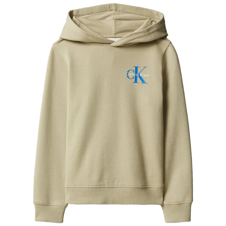 Calvin Klein hoodie met logo - beige, foto 2