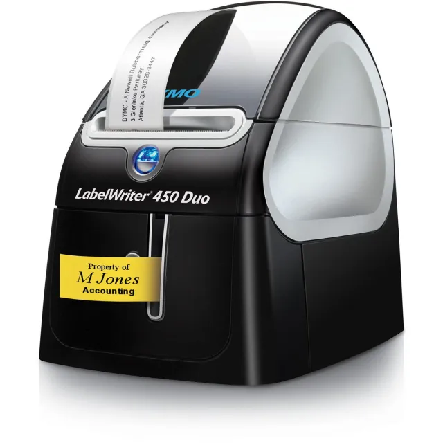 Dymo Labelprinter dymo labelwriter 450 duo desktop Zwart