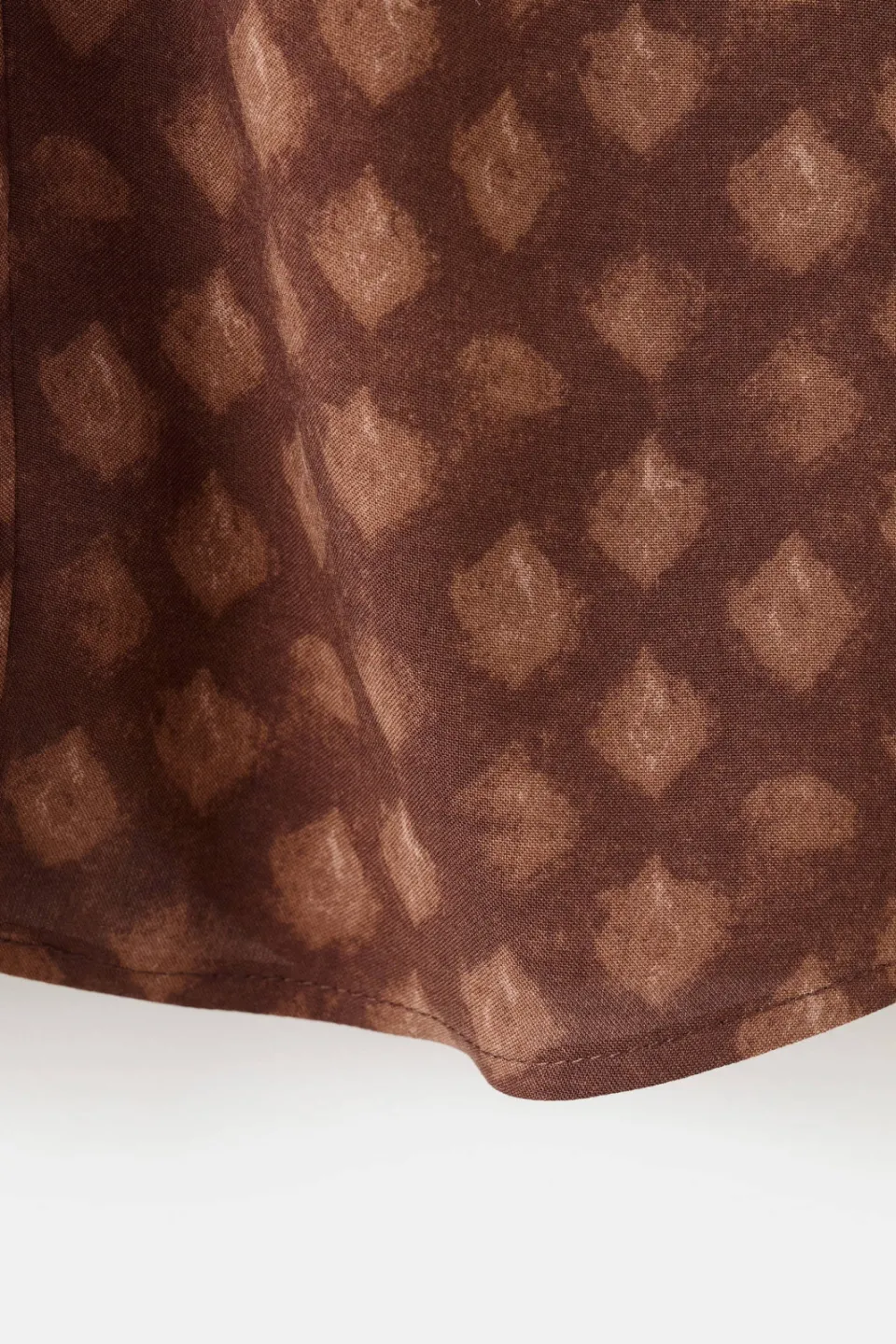 Mango haltertop met print bruin, foto 7