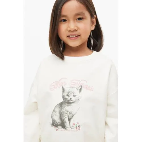 S.Oliver sweater met print - wit, foto 5