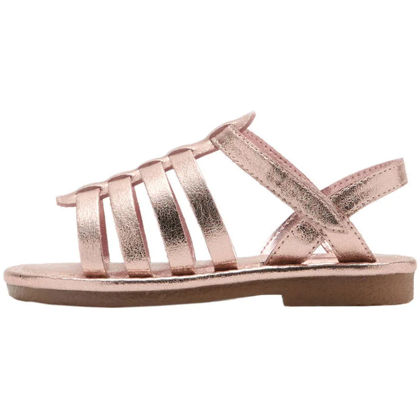 Mango Kids sandalen metallic roze, foto 3