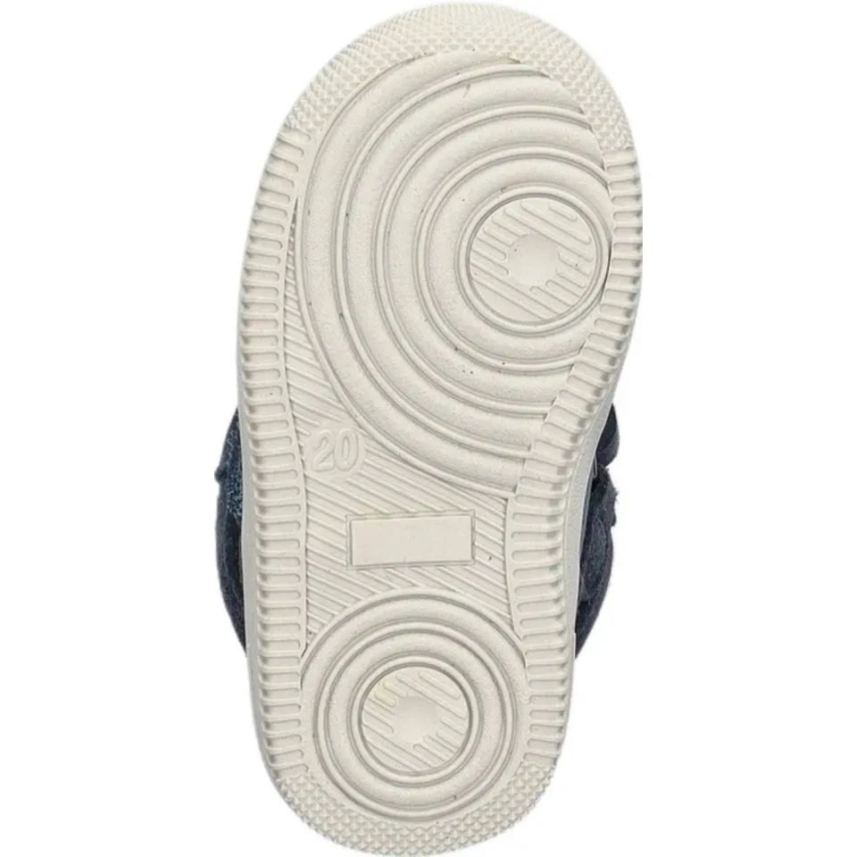 Nelson Kids suède sneakers donkerblauw blauw, foto 6