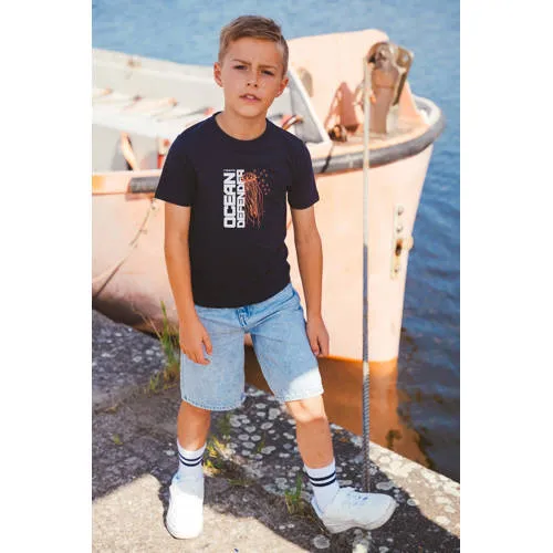 TYGO & vito jersey T-shirt donkerblauw, foto 4