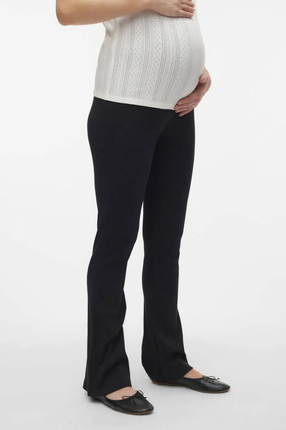 Vero Moda Maternity VMMLAVENDER flared zwangerschapslegging zwart, foto 6