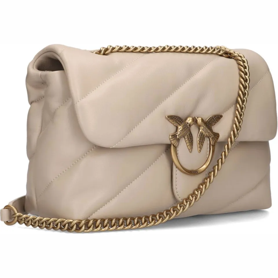 Pinko Schoudertassen Love Puff Classic Beige - One size, foto 7