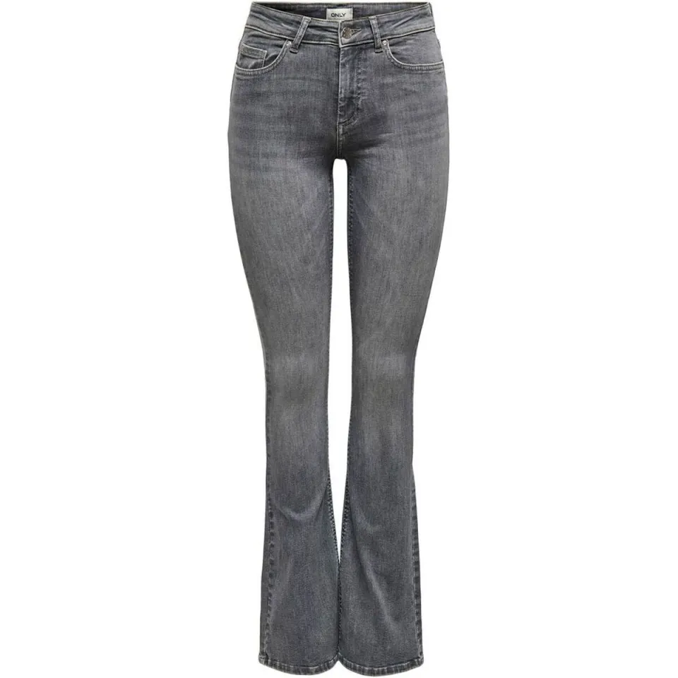 Only flared jeans ONLBLUSH grey denim, foto 2