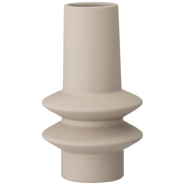 Bloomingville Isold vaas van keramiek, 22 cm hoog naturel